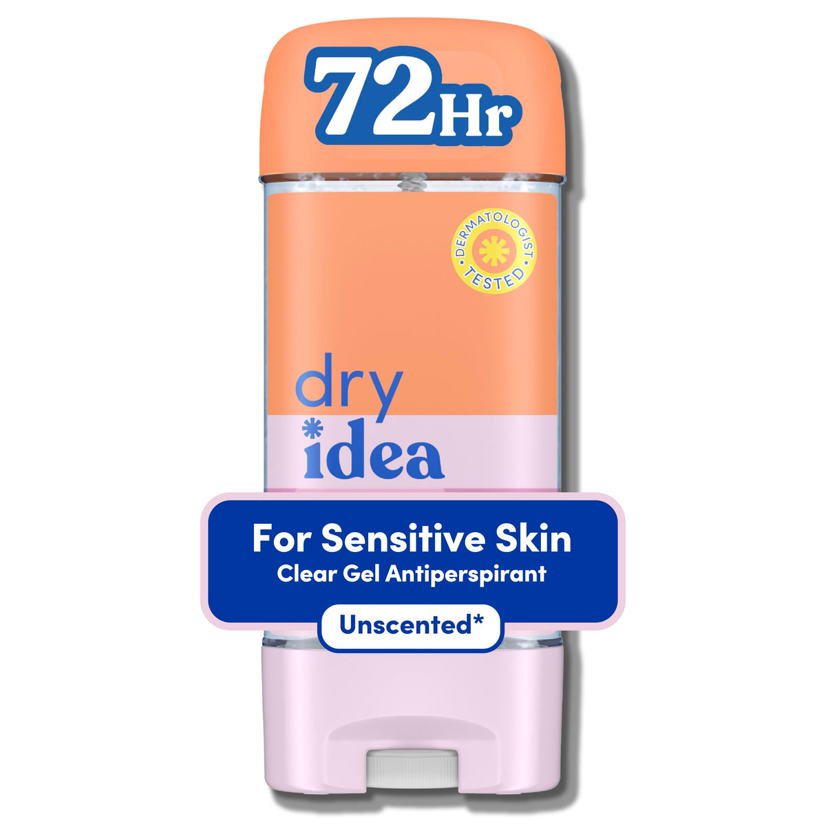 Dry Idea Gel Deodorant for Women, 3 oz, front view