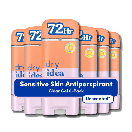 Dry Idea Gel Deodorant for Women front view, 3 oz packaging