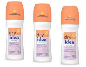 Dry Idea Unscented Roll-On Deodorant front view
