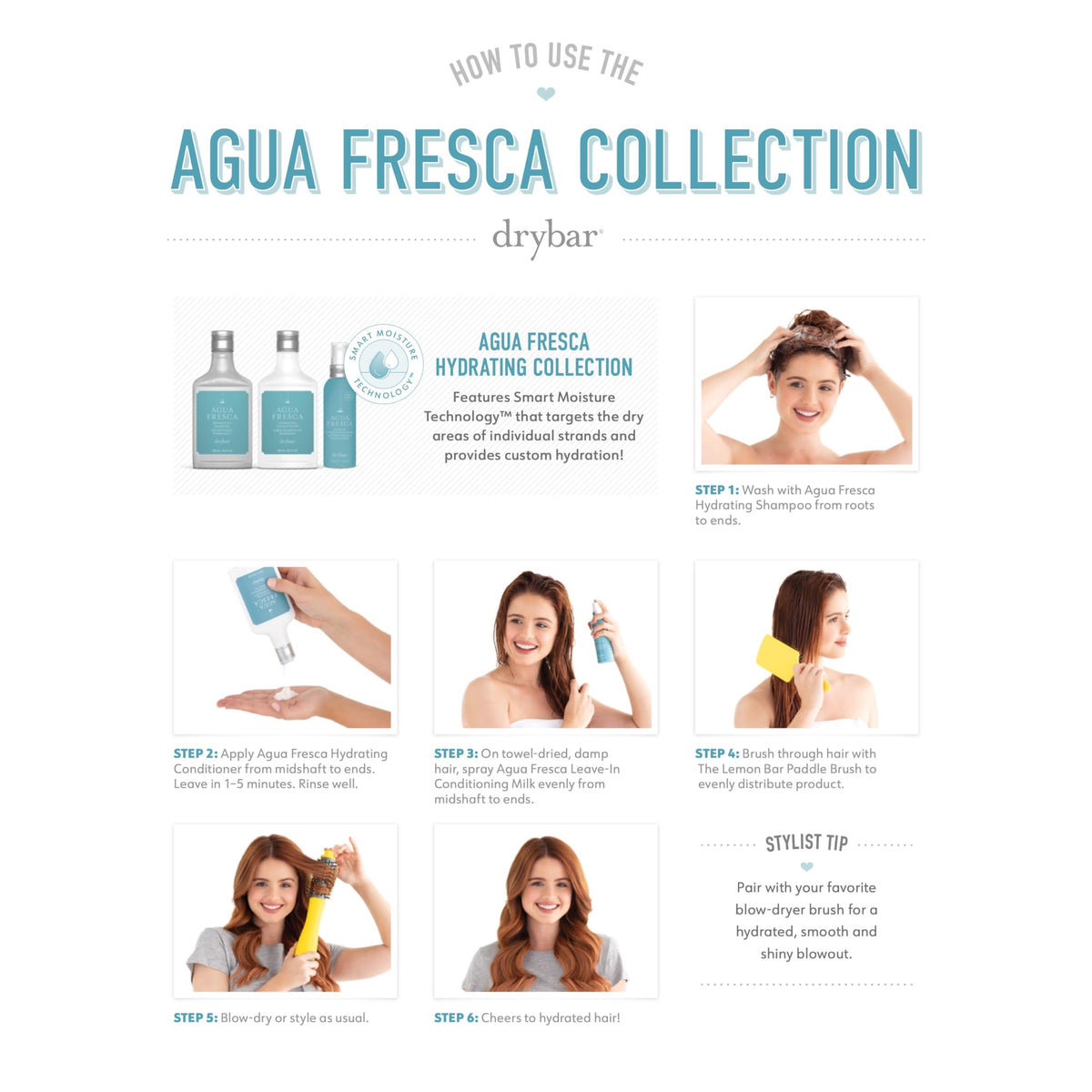 Drybar Agua Fresca Hydrating Conditioner in a lifestyle setting