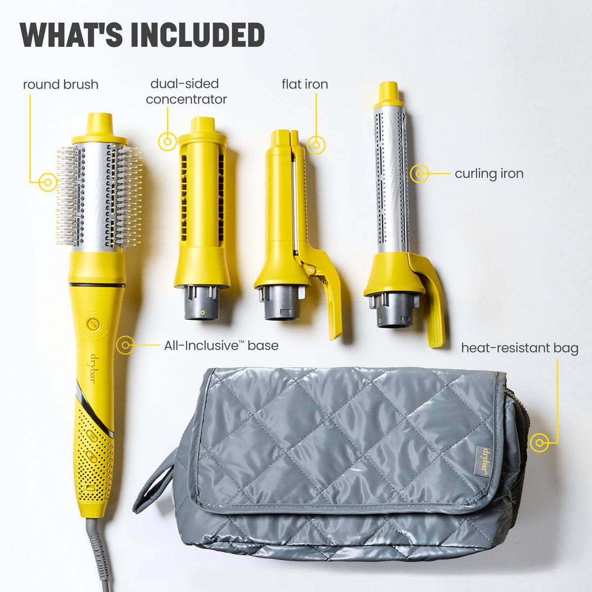 Drybar Multi-Styler in use styling hair