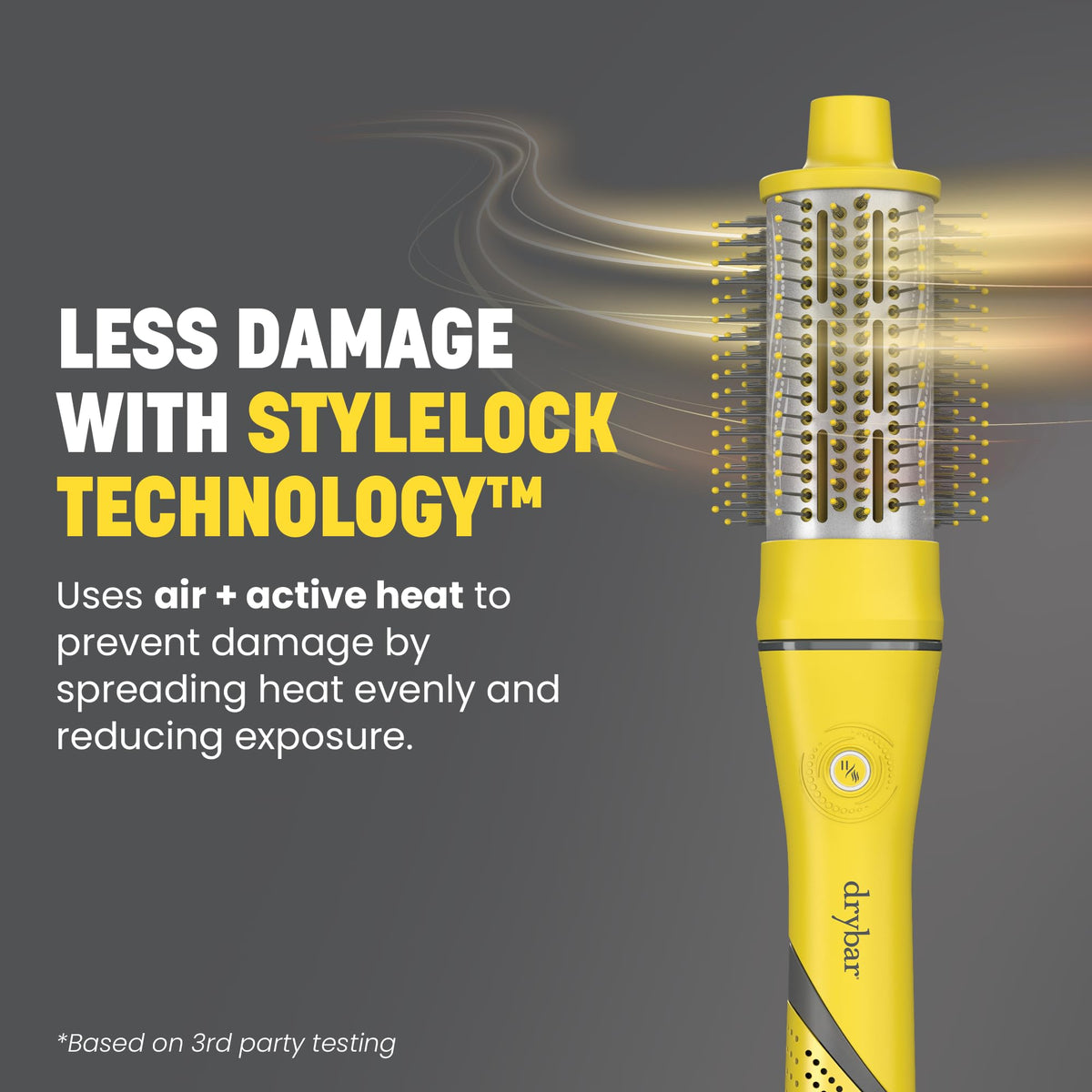 Drybar Multi-Styler showing blow-drying attachment