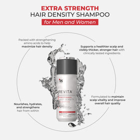 ds labs Revita Extra Strength Shampoo 205mL with ingredients list