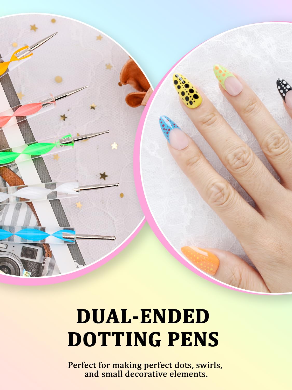 Dual-ended silicone embossing pen from YOOVR