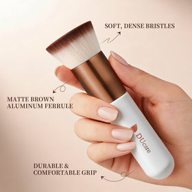 DUcare Foundation Brush side view showing bristles