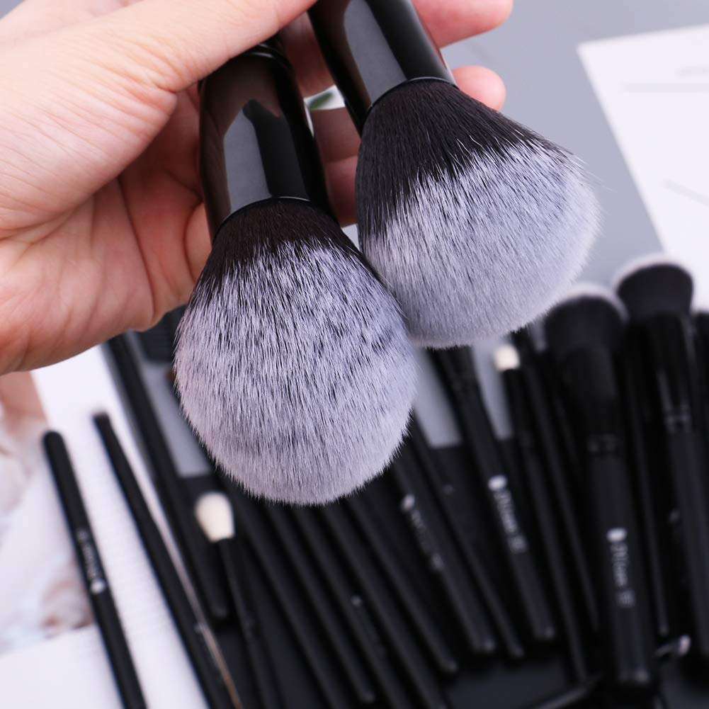 DUcare makeup brushes in elegant black design