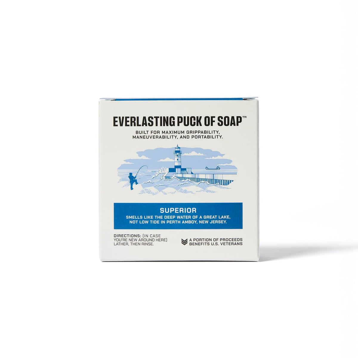 Duke Cannon Bar Soap Puck 5oz with grooming accessories