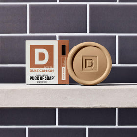 Duke Cannon Bar Soap Puck Buck Moon with natural elements