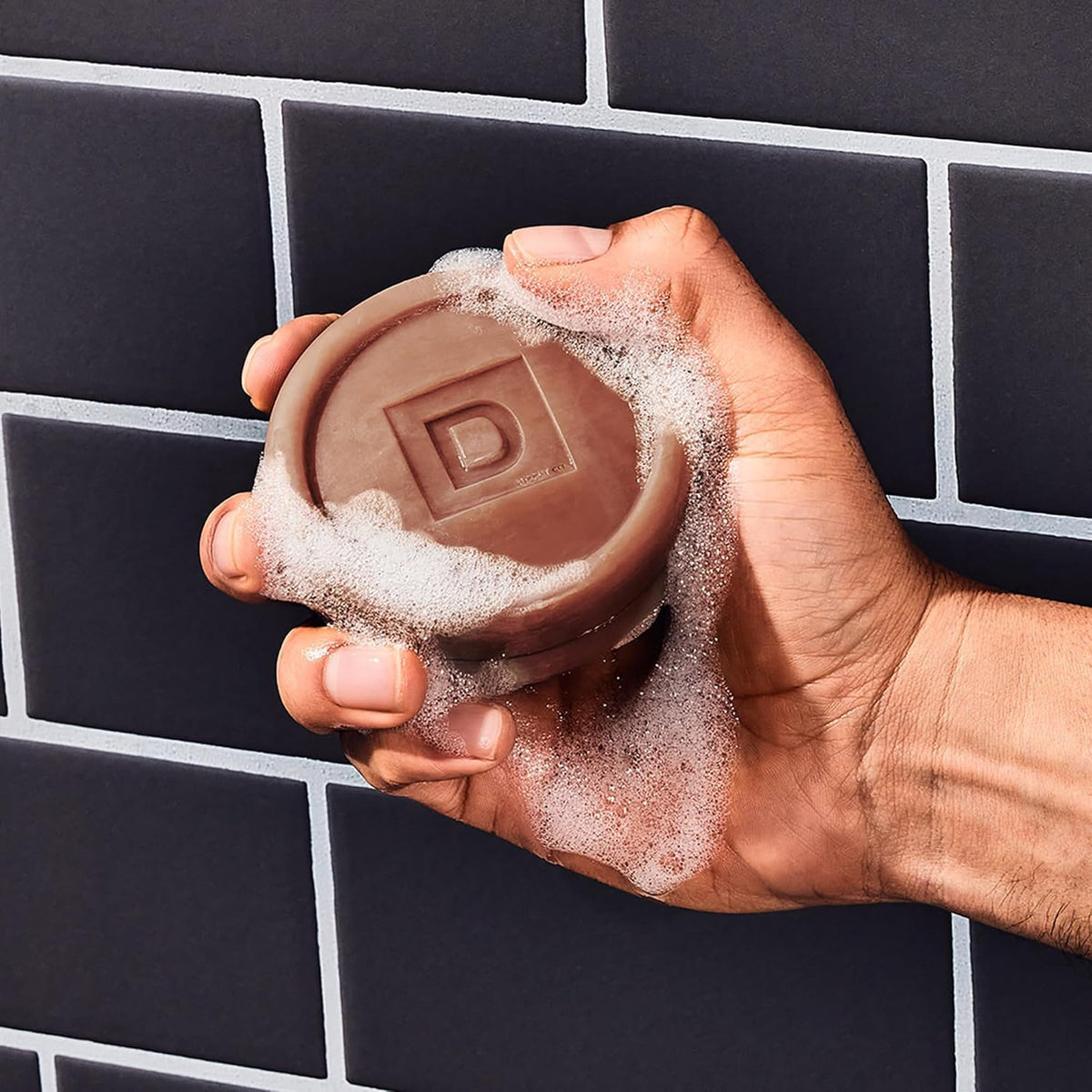 Duke Cannon Bar Soap Puck close-up of texture