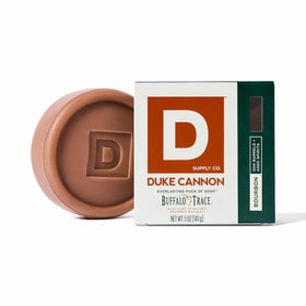 Duke Cannon Bar Soap Puck front view with bourbon scent