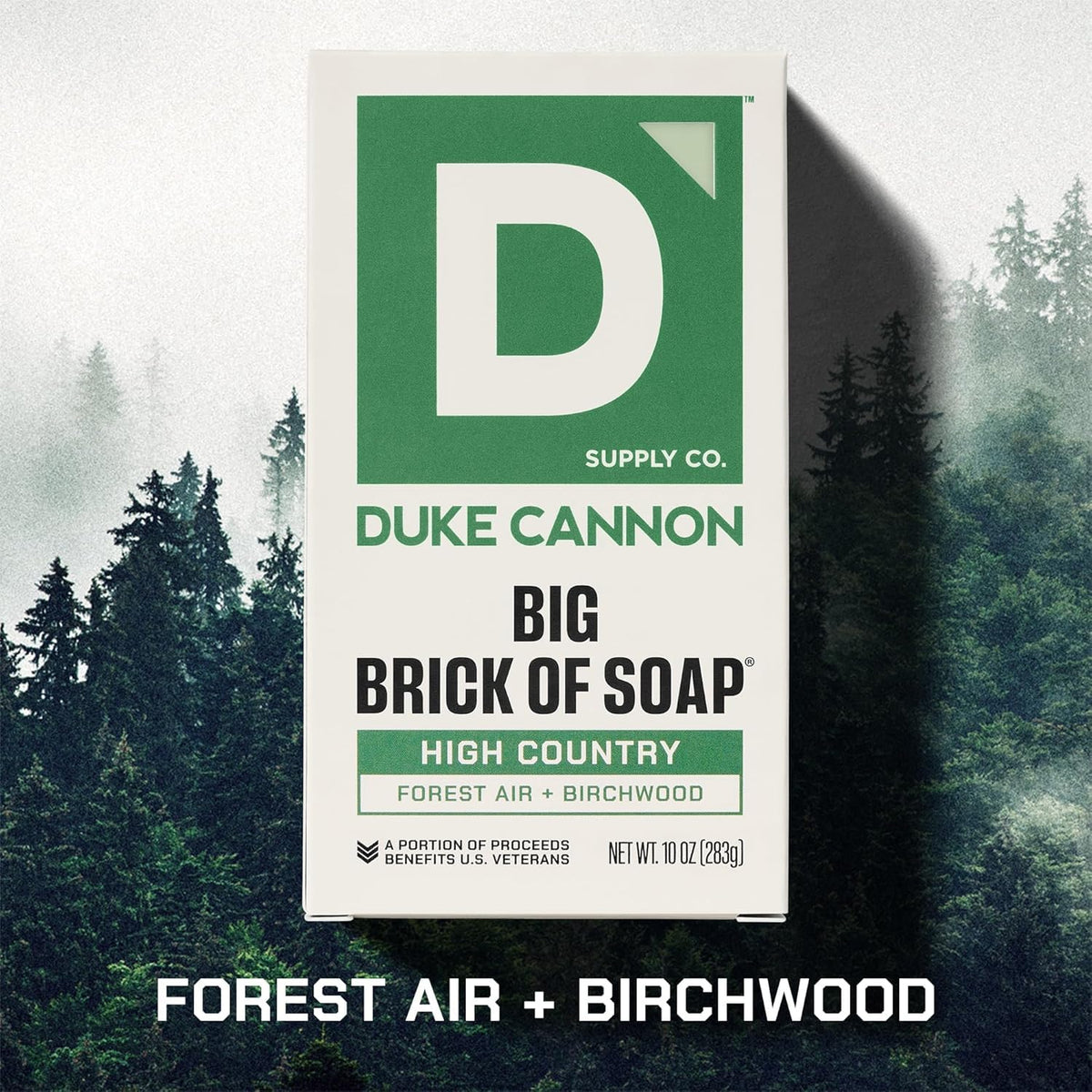 Duke Cannon Big Brick Bar Soap side view