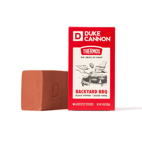 Duke Cannon Big Brick Bar Soap x THERMOS front view with packaging