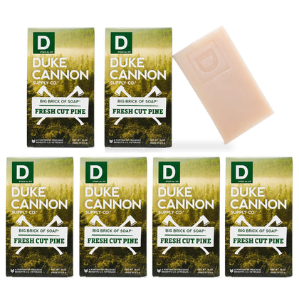 Duke Cannon Big Brick of Soap Bar for Men front view