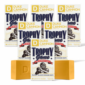 Duke Cannon Big Brick of Soap Trophy Game scent front view