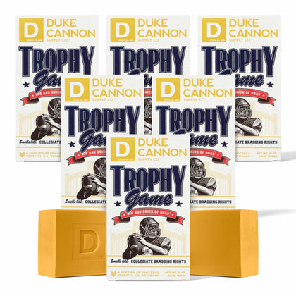 Duke Cannon Big Brick of Soap Trophy Game scent front view