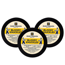 Duke Cannon Bloody Knuckles Hand Repair Balm 5 oz front view