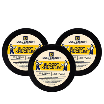 Duke Cannon Bloody Knuckles Hand Repair Balm 5 oz front view