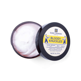 Duke Cannon Bloody Knuckles Hand Repair Balm 5 oz side view