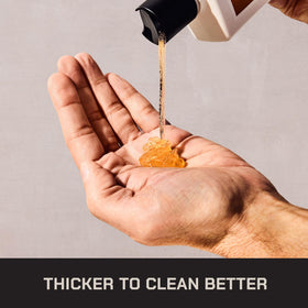 Duke Cannon body wash packaging details