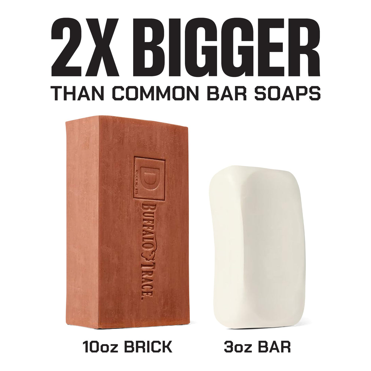 Duke Cannon Bourbon Soap Bar in use with lather