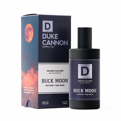 Duke Cannon Buck Moon Proper Cologne 1.7 fl oz front view