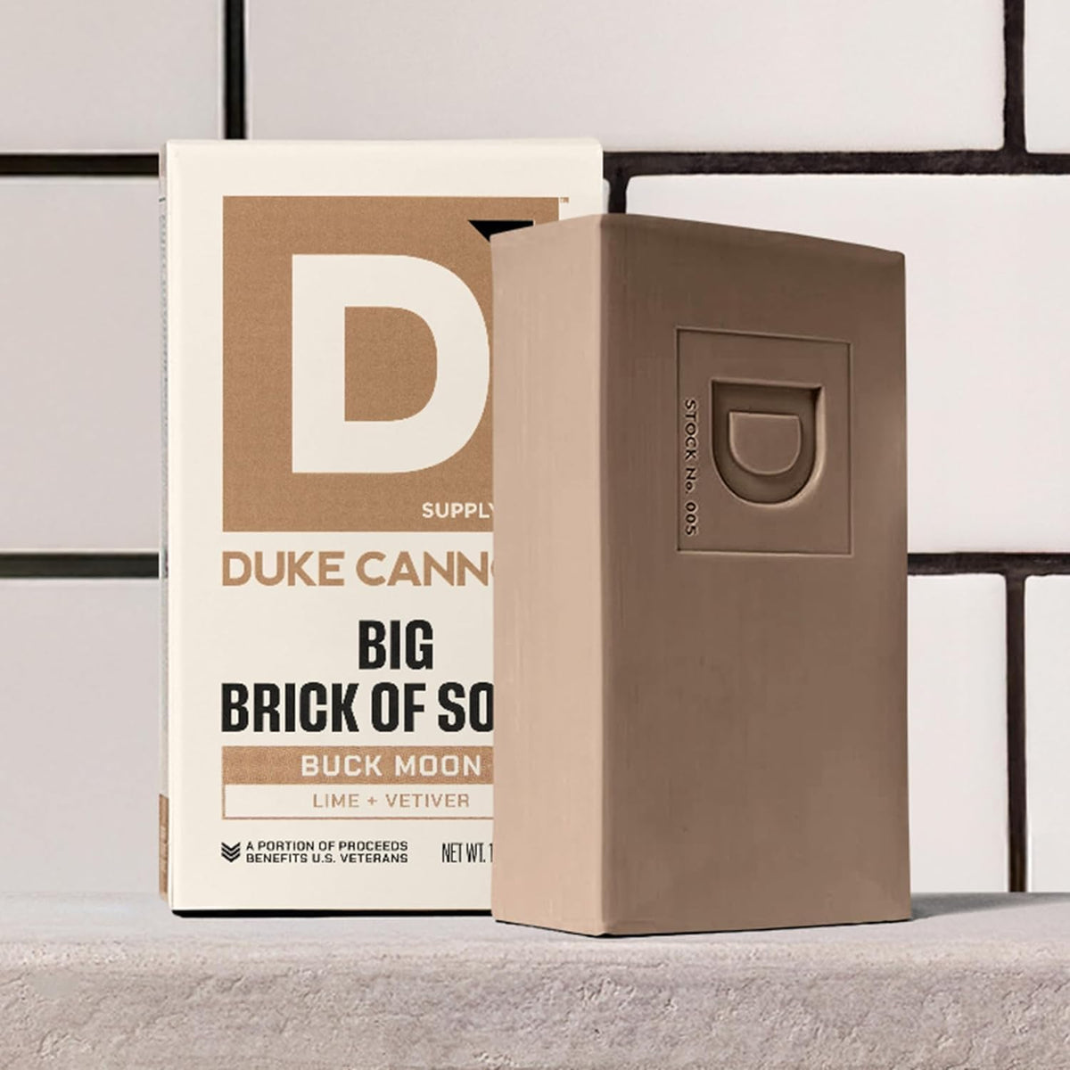 Duke Cannon Buck Moon Soap with natural ingredients