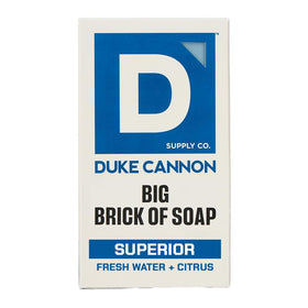 Duke Cannon Extra Large Bar Soap Bundle front view with Fresh Water + Citrus scent