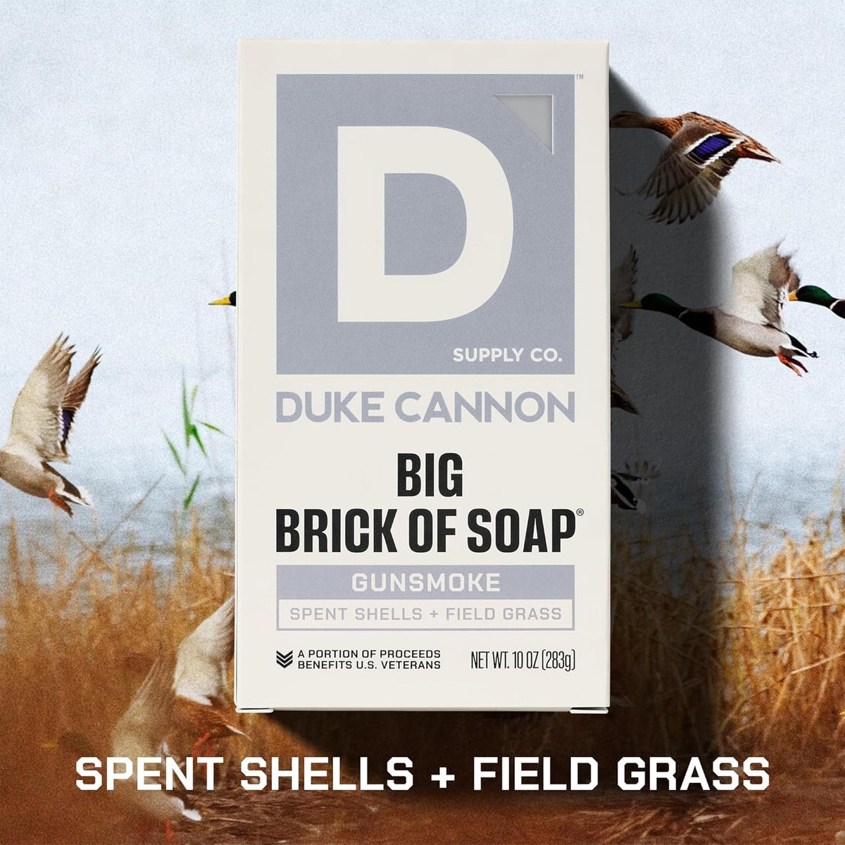 Duke Cannon Extra Large Bar Soap packaging side view