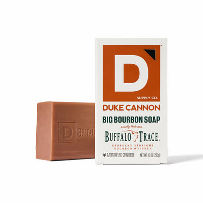 Duke Cannon Extra Large Bourbon Soap Bar front view