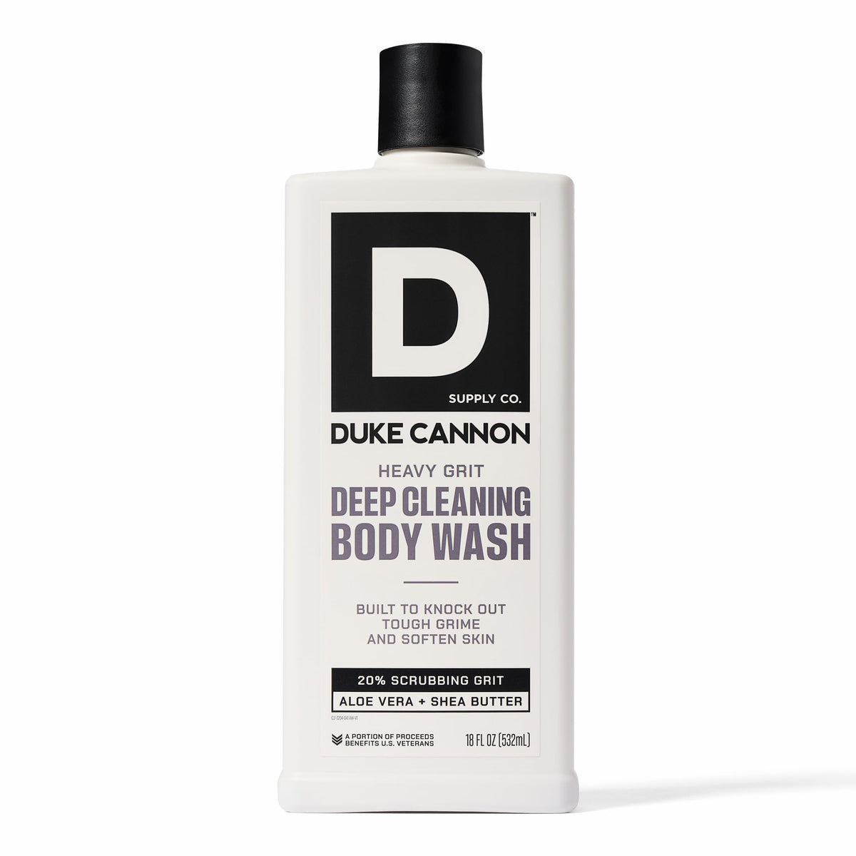 Duke Cannon Heavy Grit Body Wash 18oz front view