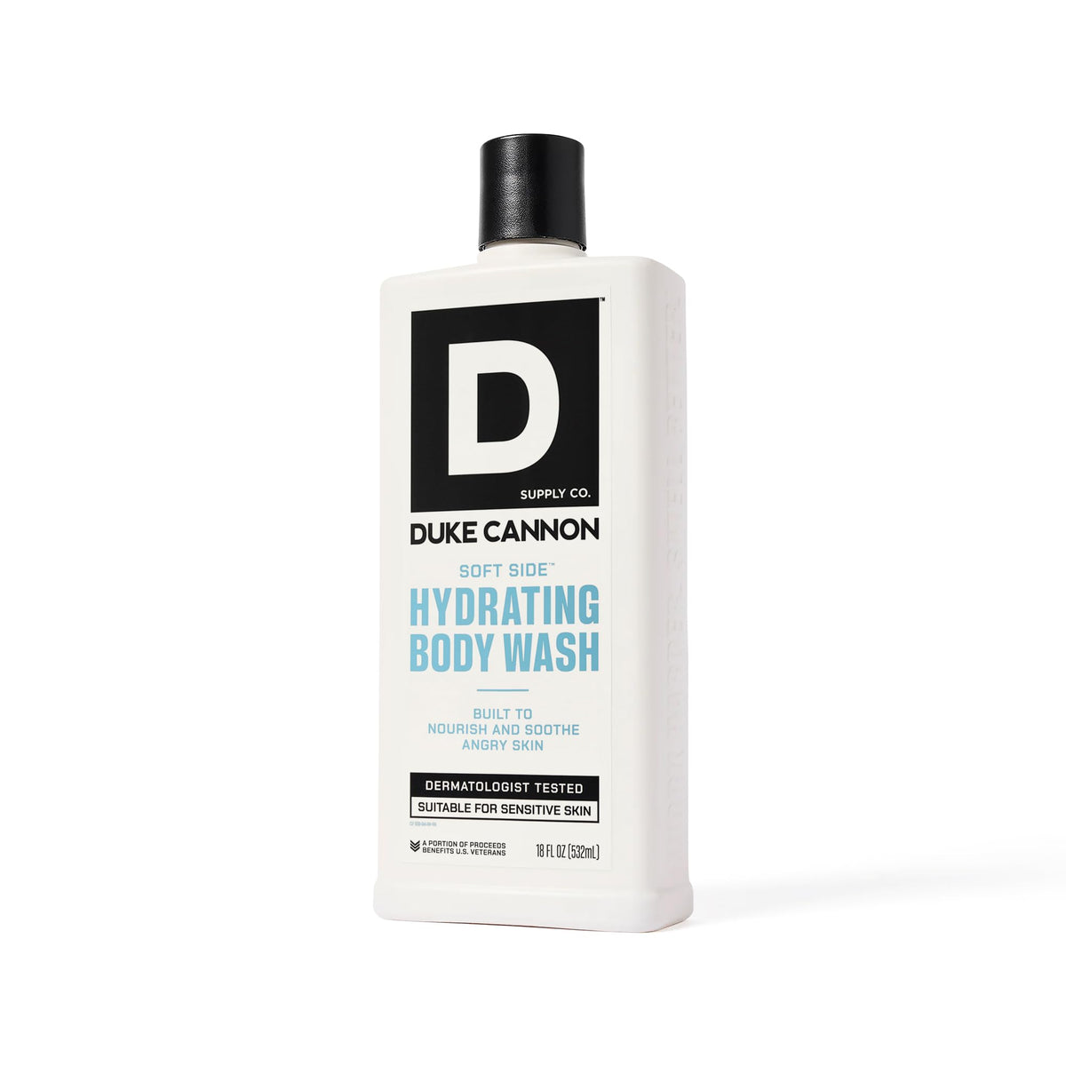 Duke Cannon Hydrating Body Wash 18oz close-up of texture