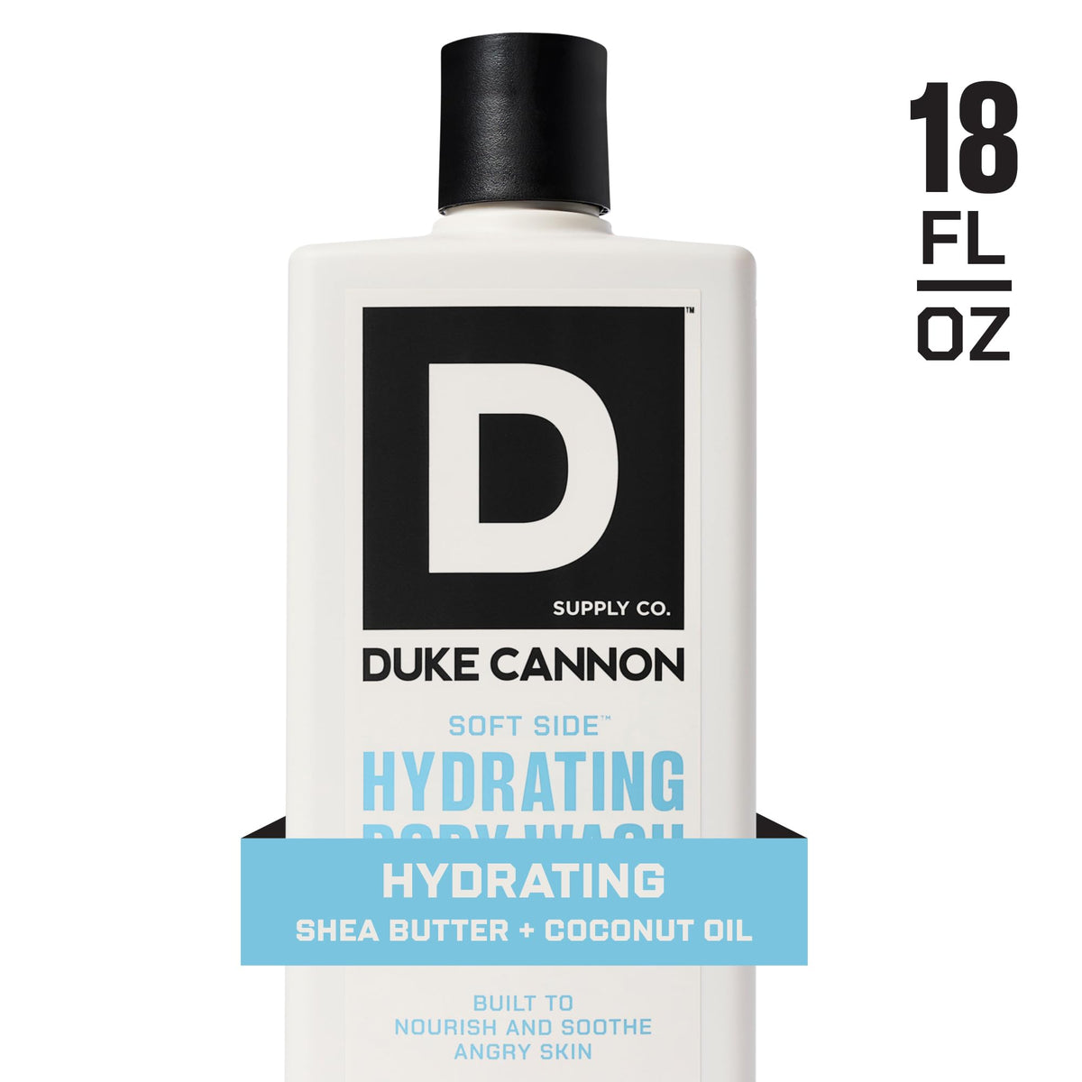 Duke Cannon Hydrating Body Wash 18oz packaging