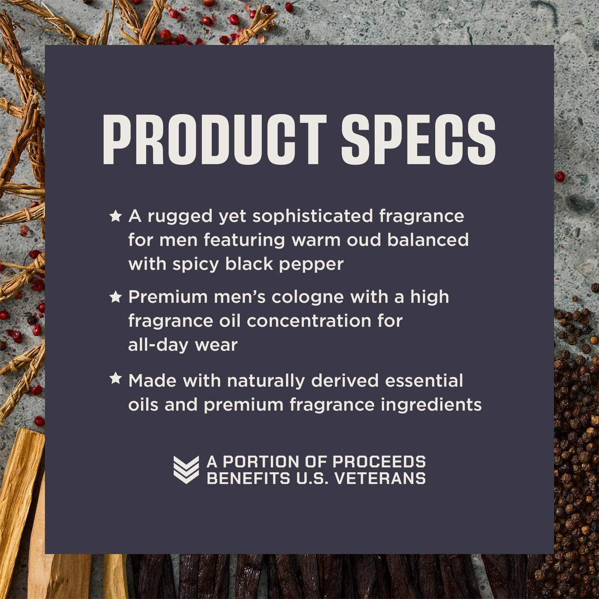 Duke Cannon Proper Cologne Deep Space packaging
