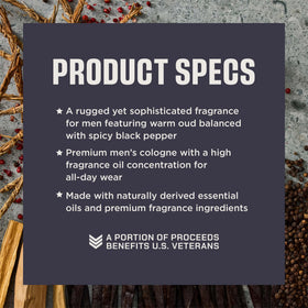 Duke Cannon Proper Cologne Deep Space packaging