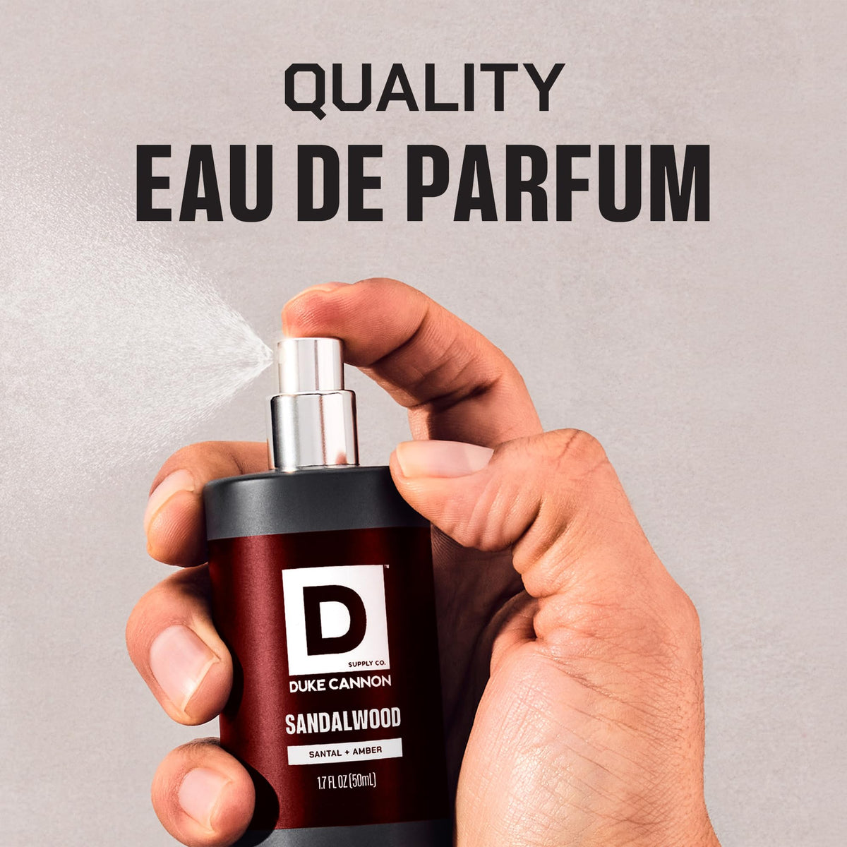 Duke Cannon Proper Cologne Sandalwood lifestyle scene