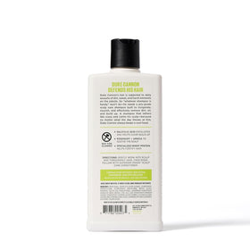 Duke Cannon Scalp Care Shampoo bottle side view