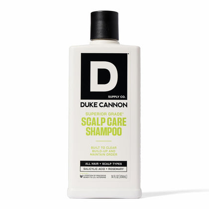 Duke Cannon Scalp Care Shampoo for Men 14 oz front view