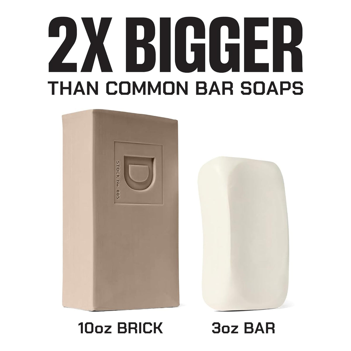 Duke Cannon Soap Bar with loofah and towel