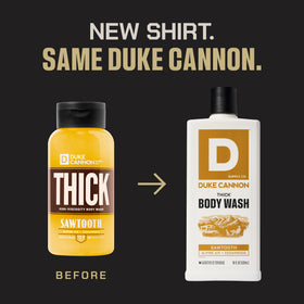 Duke Cannon THICK Body Wash 18 oz packaging