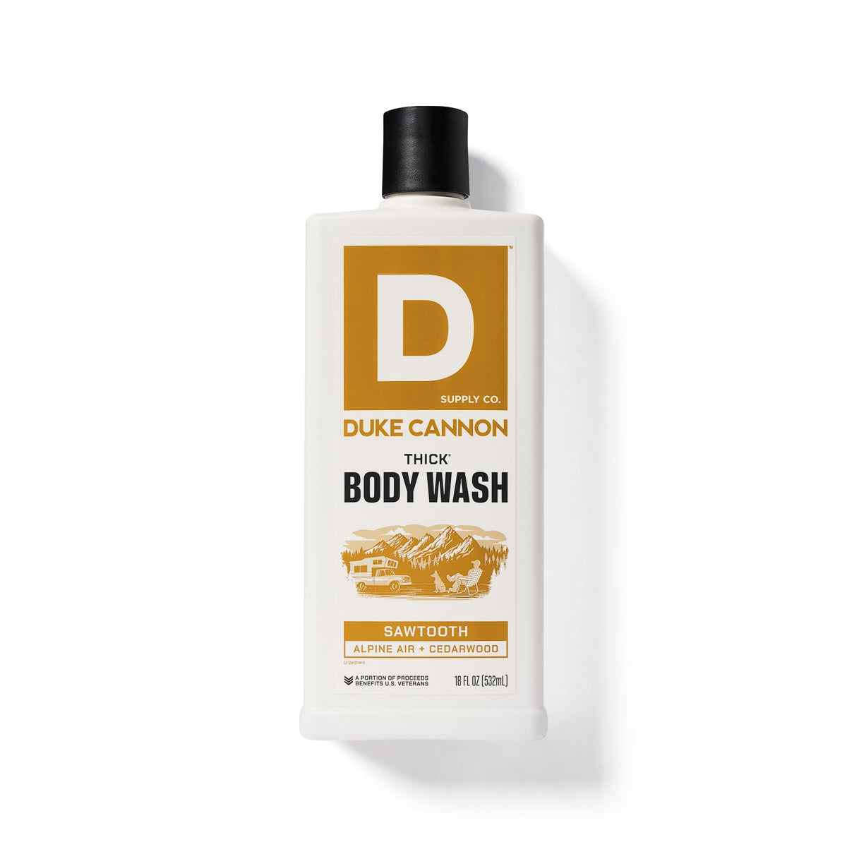 Duke Cannon THICK Body Wash 18 oz texture close-up