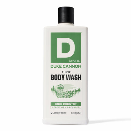 Duke Cannon THICK Body Wash 18oz front view with label