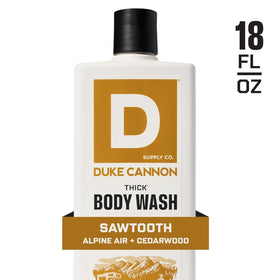 Duke Cannon THICK Body Wash 18oz in shower setting