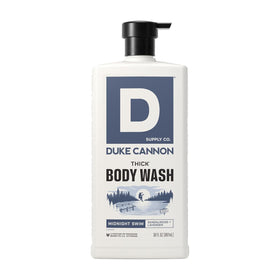 Duke Cannon THICK Body Wash Midnight Swim 30 fl oz front view