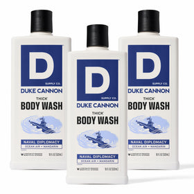 Duke Cannon Thick Body Wash Naval Diplomacy 18 oz front view