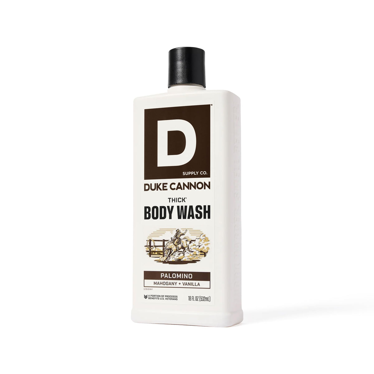 Duke Cannon Thick High Viscosity Body Wash 18 oz back view