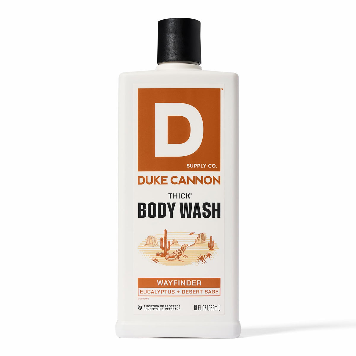 Duke Cannon Thick High Viscosity Body Wash 18 oz front view