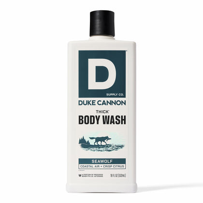 Duke Cannon Thick High Viscosity Body Wash 18 oz front view