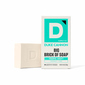 Duke Cannon Tropic Drift Big Brick of Soap front view