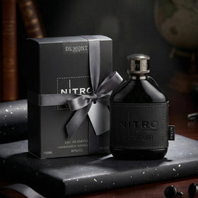 Dumont Nitro Platinum Eau De Parfum 3.4 Fl Oz detailed close-up