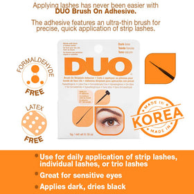 DUO Brush-On Lash Glue Dark Tone packaging